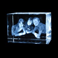 3D-Glasblock (2-3 Personen)